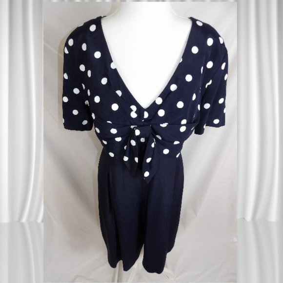 Vintage 1980's Dress with Culottes - Picture 6 of 12